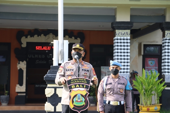 Apel Jam Pimpinan, Berikut Arahan dan Penekanan Kapolres Gianyar