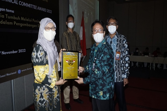 Komtek 27-08 Energi Surya Kembali Raih Penghargaan HTCA Tahun 2022