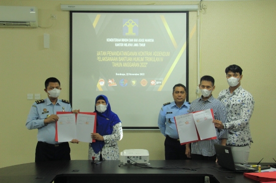 17 PBH Jatim dapat Tambahan Dana Bantuan Hukum untuk Masyarakat Miskin