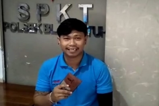 Putu Mahesa Apresiasi Polsek Blahbatuh, Dompetnya Ditemukan