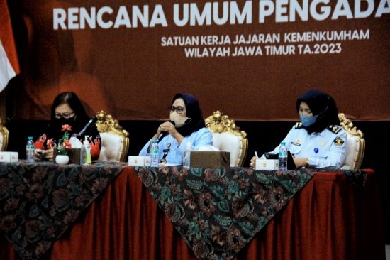 Tingkatkan Kualitas Pengadaan Barjas, Kemenkumham Jatim Gelar Penguatan dan Pendampingan Pengisian SIRUP
