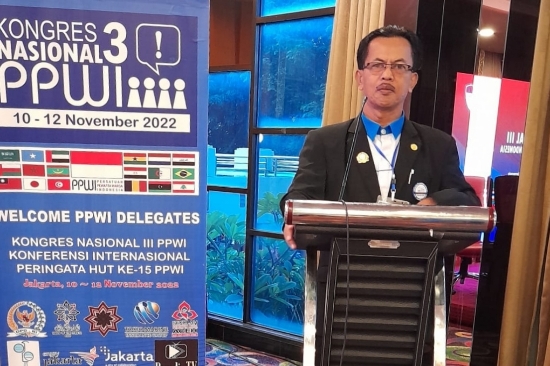 Kongres PPWI ke III 2022 Ketua DPC Jembrana Dapat Kehormatan Sebagai Delegasi Dalam Negeri