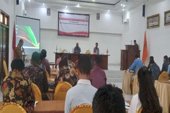 Pentingnya Partisipasi Masyarakat dalam Pengawasan Pemilu, Bawaslu Manggarai Barat Gelar Sosialisasi Partisipatif