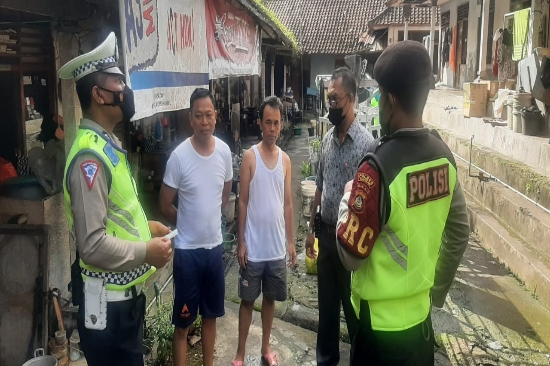 Ciptakan Kamtibmas Kondusif, Polsek Gianyar Gelar Sidak Duktang