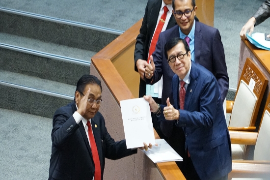 RUU KUHP Disahkan jadi Undang-Undang, Yasonna: Indonesia telah Memiliki KUHP Sendiri