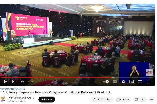 BPOLBF Raih Anugerah Penghargaan Wilayah Bebas dari Korupsi (WBK)
