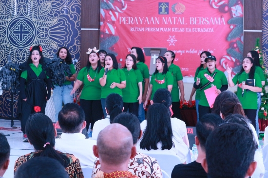 Meriahkan Natal, Rutan Perempuan Surabaya Ajak Warga Binaan Bersuka Cita