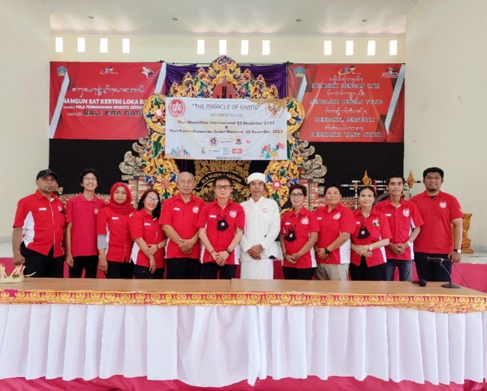DAG DPD Bali Peringati Hari Disabilitas Internasional dan HKSN bersama Siswa/i SLB Negeri 1 Badung