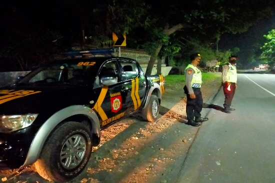 Polsek Blahbatuh Intensifkan Patroli Dinihari, Cegah Gangguan Kamtibmas
