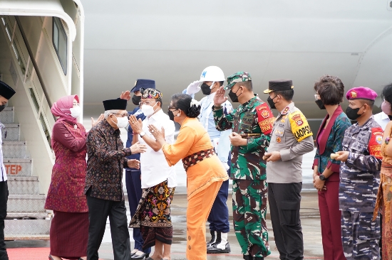 Wapres RI Buka Konferensi Islam Tingkat ASEAN ke-2, Pangdam IX/Udayana Yakinkan Pam VVIP Sesuai SOP