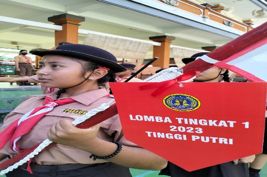Regu Rajawali dan Melati SMP N 3 Abiansemal Siap Berlaga di LT- II