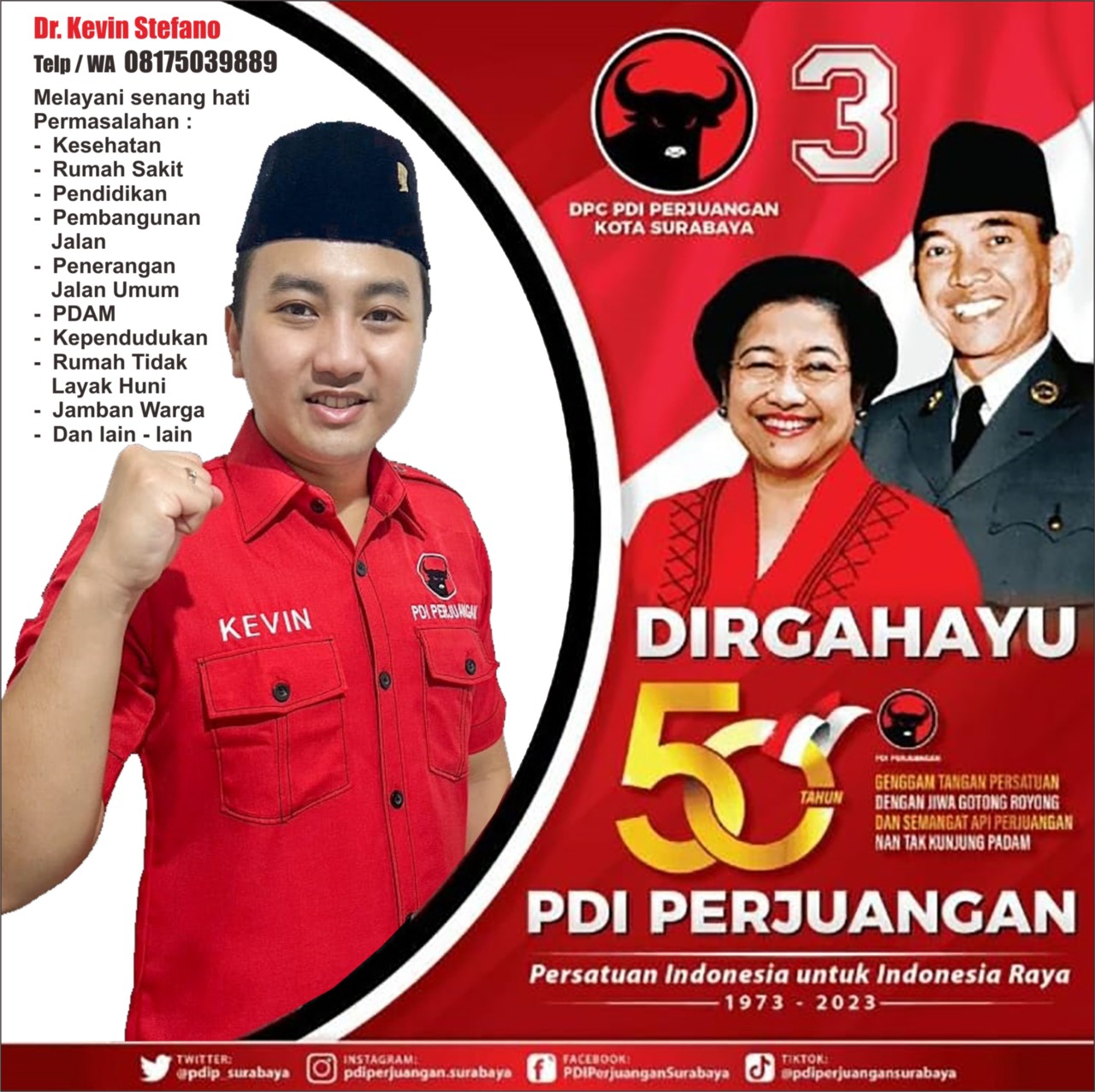 Kevin Stevano Maju Bacaleg Pemilu 2024 Siap Perjuangkan Nasib Rakyat