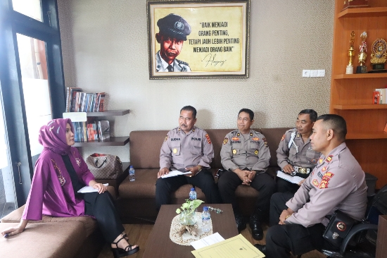 Cegah Terjadinya Pelanggaran, Puslitbang Polri Laksanakan Penelitian di Polres Gianyar