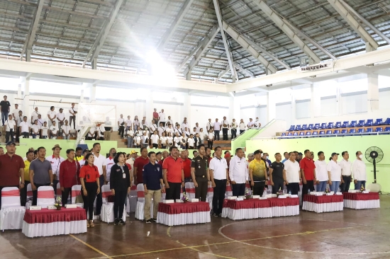 Kapolres Gianyar Hadiri Gebyar Satu Tahun Menuju Pemilihan Umun Serentak Tahun 2024