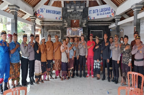 Jumat Curhat, lni Imbauan Polres Gianyar Kepada Masyarakat di Kelurahan Beng Gianyar
