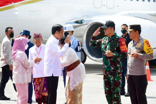 Presiden Kunker ke Pura Agung Besakih dan TPST Kesiman, Pangdam Yakinkan Pam VVIP Berjalan Aman