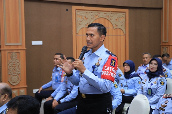 Karo Perencanaan Apresiasi Capaian Reformasi Birokrasi Kemenkumham Jatim