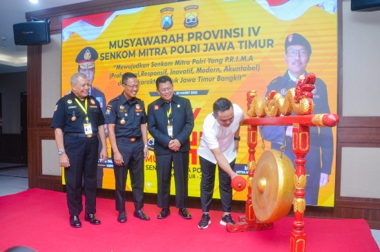 Kapolda Jatim Ajak Senkom Mitra Polri Jaga Stabilitas Kamtibmas di Tahun Politik