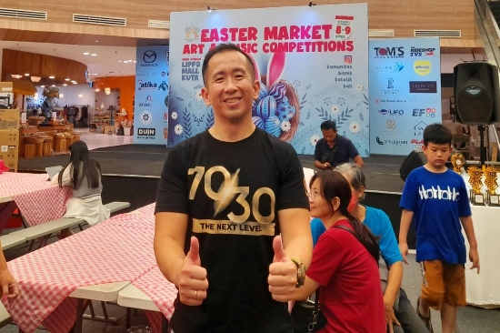Komunitas Bisnis Katolik Bali Gelar Easter Market, Jurgen Limbunan: Semoga Rutin dan Berdampak Positif