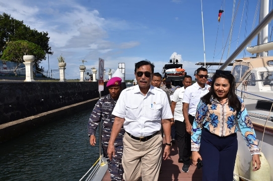 Kunker Menko Marvest, Pangkalan TNI AL Amankan Pelabuhan Benoa