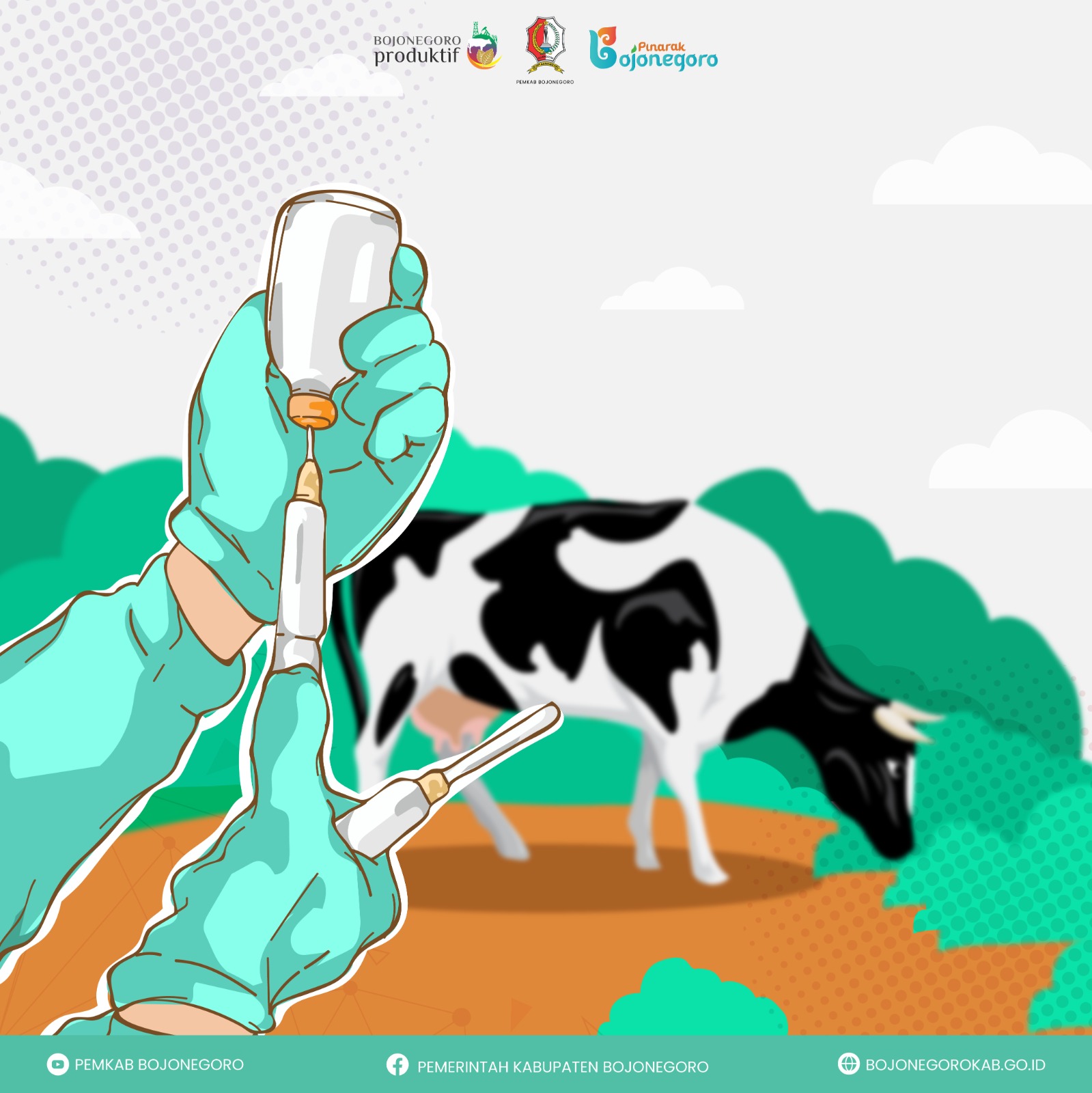 Pemkab Bojonegoro Siapkan 500 Dosis Vaksin Cegah Penyakit LSD pada Sapi