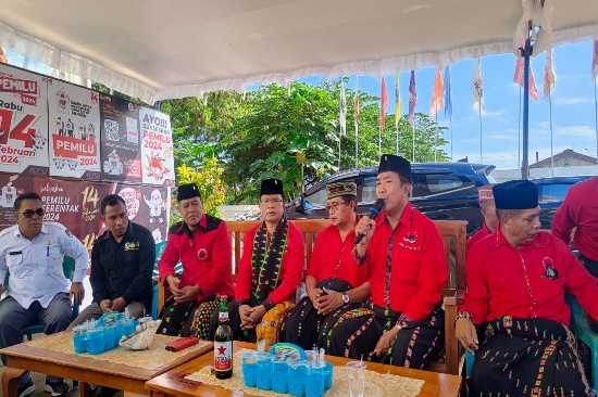 PDIP Manggarai Barat Daftar 30 Bacaleg ke KPU, Optimis Menang pada Pemilu 2024