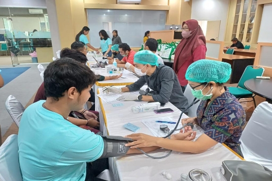 Serangkaian HUT ke-122, Pegadaian Kanwil VII Denpasar Bali Gelar Donor Darah