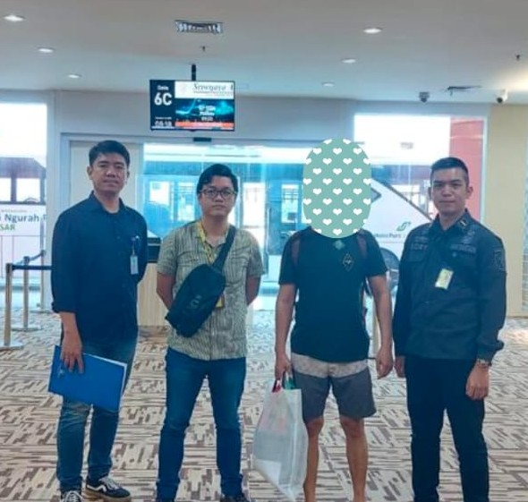 Imigrasi Ngurah Rai Deportasi 3 WNA Bermasalah Termasuk Pelaku Video Aksi tidak Senonoh