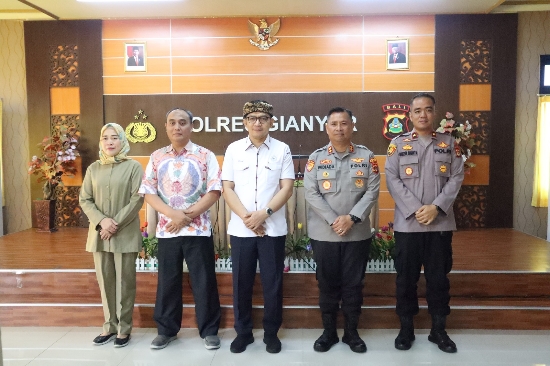 Polres Gianyar Terima Tim Penilai Kompolnas Award 2023