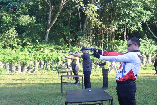Sambut Hari Bhayangkara, Polres Gianyar Gelar Lomba Menembak