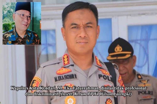 Dinilai Tidak Profesional, Ketum PPWI Desak Kapolri Copot Kapolres Kendari Eka Faturrahman