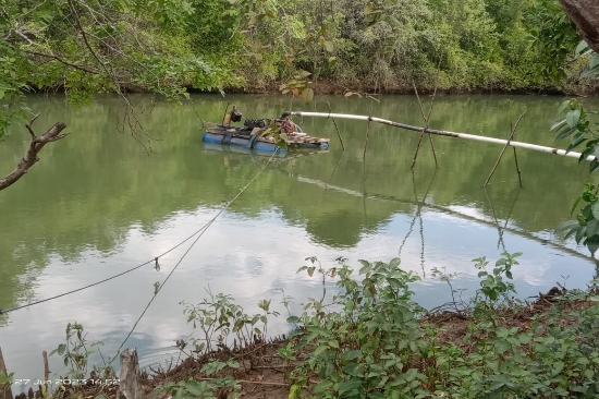 Surya Agung Diduga Lakukan Aktivitas Tambang Ilegal di Muara Sungai Nanganae