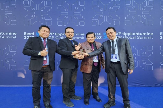 Sabet the Winner of OGP Award 2023 se-Asia Pasific di Estonia, Kemenkumham Harumkan Indonesia di Mata Dunia