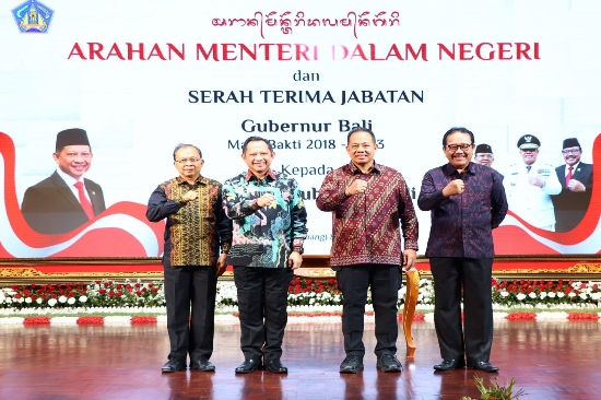 Saat Sertijab, Ini yang Disampaikan Wayan Koster dalam 5 Tahun Kepemimpinannya