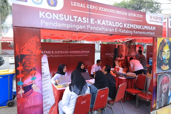 Pelaku Usaha di Malang Antusias Daftarkan Produknya di e-Katalog Kemenkumham