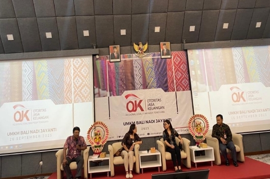 Dorong Peningkatan Akses Permodalan UMKM, OJK Regional 8 Bali-Nusra Laksanakan Sosialisasi