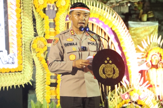 Hadapi Pemilu 2024: Kapolres Jembrana Gelar Deklarasi Damai dan Doa Bersama
