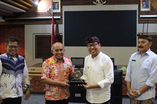 Diterima Wawali Arya Wibawa, Wali Kota Pangkal Pinang Adopsi Pengembangan Pariwisata Kota Denpasar