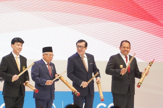 PJ. Gubernur Mahendra Dampingi Wapres Ma’ruf Amin Buka Sidang Tahunan AALCO ke-61, Bahas Berbagai Isu Hukum