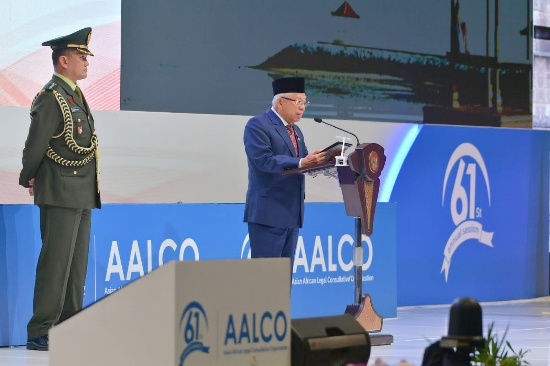 Hadiri Sesi Tahunan ke-61 Asian-African Legal Consultative Organization, Wapres Serukan Perdamaian Dunia