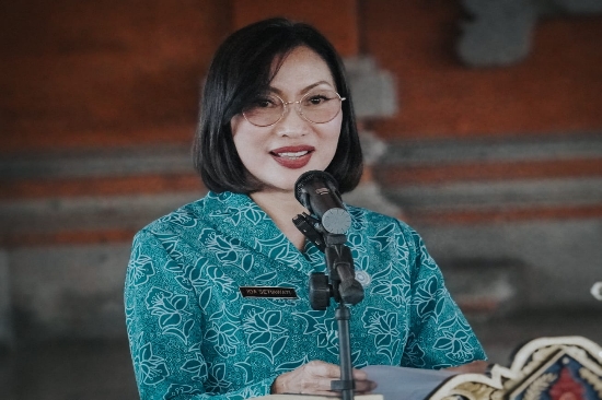 Kawal Program Balita Bebas Stunting, Ny. drg. Ida Mahendra Jaya Sambangi Kabupaten Klungkung