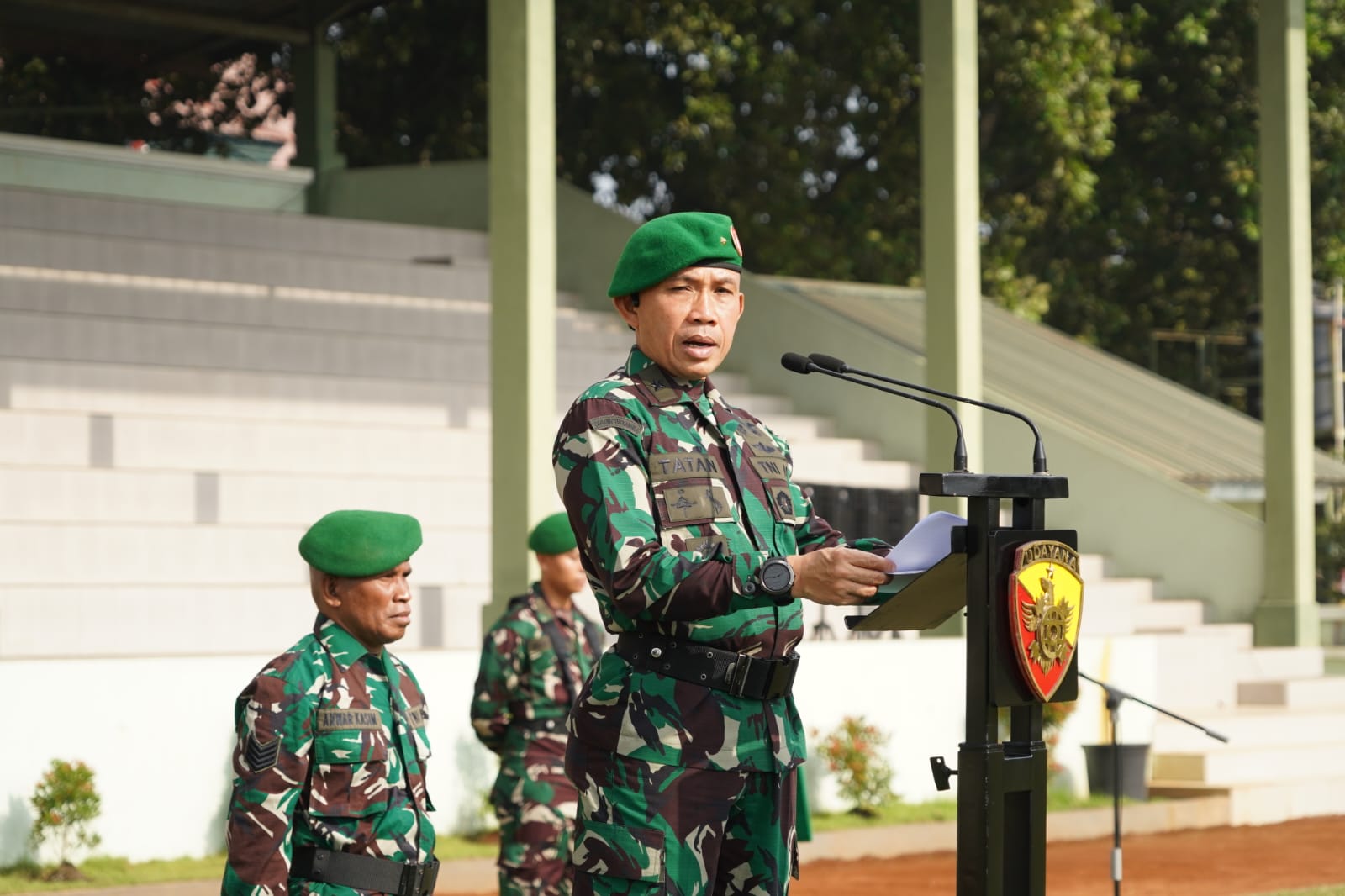 Bersama Majukan Indonesia, Kodam IX/Udayana Gelar Upacara Peringatan Hari Sumpah Pemuda