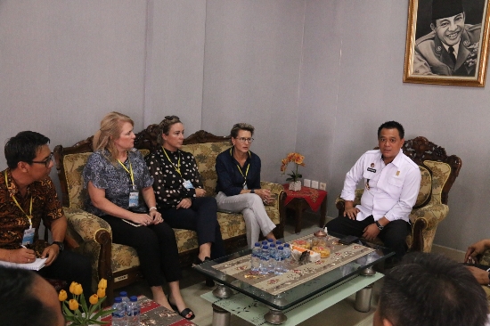 Kakanwil Kemenkumham Bali bersama Konjen Australia Kunjungi Lapas Krobokan
