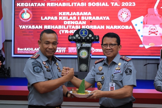 Tiga Tahun Buka Program Rehabilitasi Sosial, Lapas I Surabaya Tingkatkan Kualitas Hidup 620 Warga Binaan Pecandu Narkoba