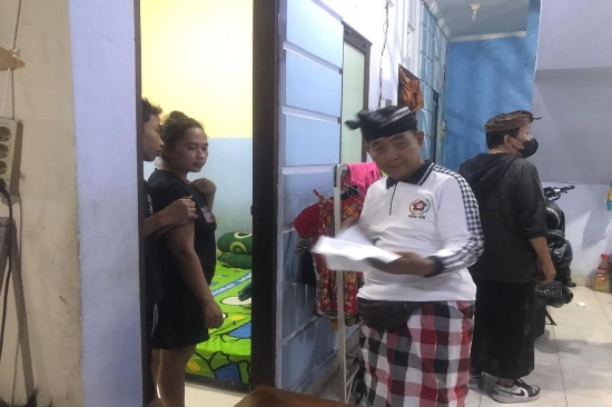 Ciptakan Tertib Admistrasi, Desa Dangin Puri Kauh Data Penduduk Non Permanen