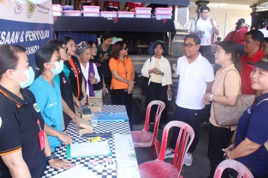 Upaya Tingkatkan Derajat Kesehatan Masyarakat Secara Berkelanjutan, Pemkot Denpasar Gelar Safari Kesehatan