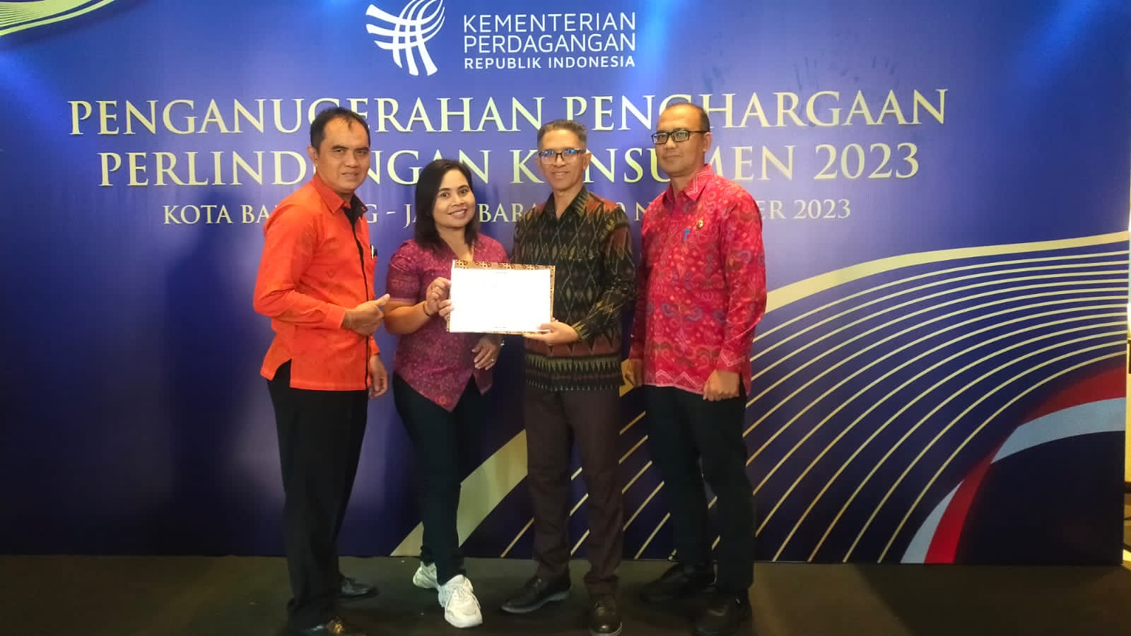 Pemkot Denpasar Raih Penghargaan Pasar Tertib Ukur dari Kementerian Perdagangan