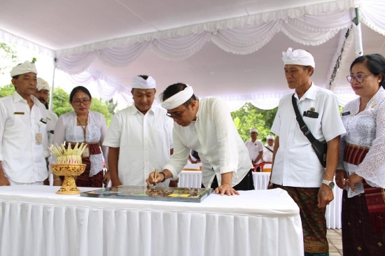 Dukung Pengolahan Sampah berbasis Sumber, Wali Kota Jaya Negara Resmikan Operasional TPS3R Bala Puri Resik Desa Penatih Dangin Puri