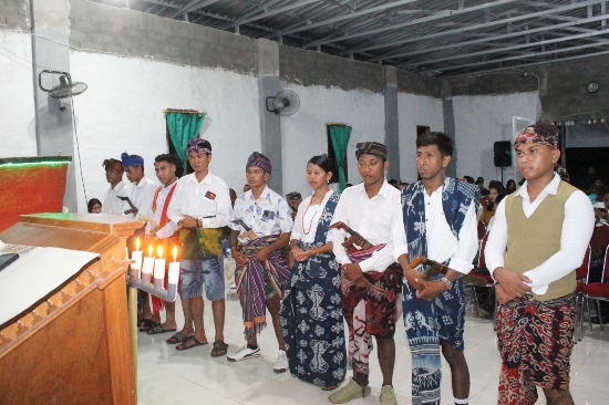 Natal Bersama dan Pelantikan Pengurus Ikatan Keluarga Umbu Ratu Nggay-Bali Masa Bhakti 2023-2025