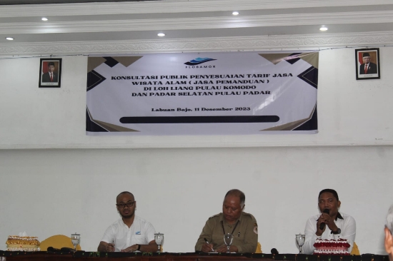 Dihadiri Sejumlah Asosiasi Wisata Labuan Bajo, PT Flobamor Lakukan Konsultasi Publik Penyesuaian Tarif di Kawasan TNK